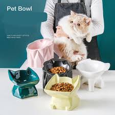 Features a raised bone shape inside the bowl for a little added personality. Cute Cat Bowl Luxury Ceramic Puppy Dog Bowl Pet Bowls Food Bowl Cat Bowls For Cats Water Food Feeder Best Selling Pet Supplies Dog Feeding Aliexpress