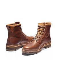 Botte noire en cuir double bride. Botte Impermeable En Cuir Homme Timberland Port Union Marron Mile End Kicks