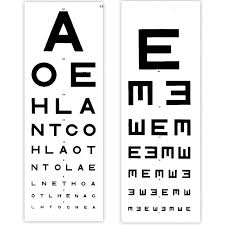 eye test chart 6 metre distance tvh