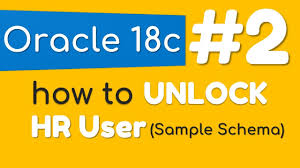 As the database is installed for testing purpose, set the password limit unlimited, this is optional. How To Unlock Hr User Sample Schema In Oracle Database 18c Rebellionrider