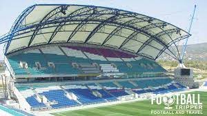 Lance entre amine e felipe anderson (lusa). Gibraltar National Stadium Estadio Algarve Football Tripper