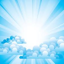 Sonne Und Wolken Mit Himmelshintergrund Vektor 02 Eps Datei Sonnenlicht Und Wolken Himmel Hintergrund Vektor 02 D Vector Background Lights Background Clouds