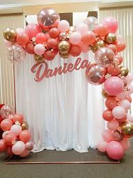 Balloons Garland And Backdrop Set Up Birthday Balloon Decorations 16th Birthday Decorations 18th Birthday Decorations