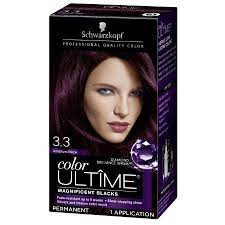 Schwarzkopf Ultime Permanent Hair Color Cream 3 3 Amethyst Black Walmart Com In 2021 Schwarzkopf Hair Color Schwarzkopf Color Permanent Hair Color
