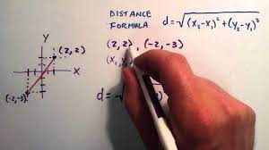 The distance between (3,2) and (7,8) is sqrt (52), or approximately 7.21 units. How To Find The Distance Between Two Points How To Use The Distance Formula Youtube