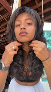 Most most requested tutorial whennin reality i have very crunchy hair 😭  #shaghaircut