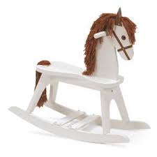Stork Craft Rocking Horse Color White Walmart Com Caballo Balancin De Madera Caballo De Madera Caballitos De Madera