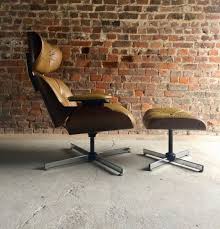 Vintage knoll bertoia iron diamond lounge chair white mid century modern mcm. Mid Century Selig Plycraft Lounge Chair Ottoman Eames Style Circa 1960s Vinterior