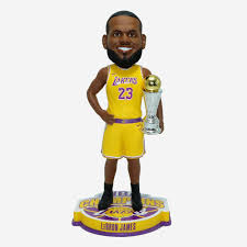 Lebron James Los Angeles Lakers 2020 Nba Champions Mvp Bobblehead In 2020 Los Angeles Lakers Lebron James Nba Champions
