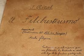Información sobre filibustero en el diccionario y enciclopedia en línea gratuito. The El Filibusterismo Ourhappyschool