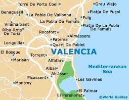 During the 15th and 16th centuries, it was one of the major cities in the mediterranean. Valencia Maps And Orientation Valencian Community Spain Valencia Map Valencian Community Valencia