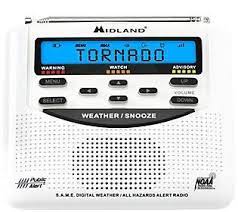 Midland Weather Alert Radio S A M E Digital Technology Qvc Com In 2021 Weather Radio Noaa Weather Radio Emergency Radio
