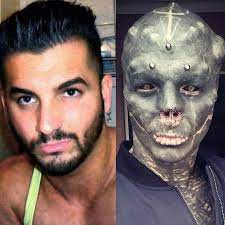 Ascension body modification is albuquerque's premier body art studio. French Man Undergoes Heavy Body Modifications To Become A Black Alien Awfuleverything