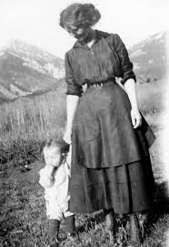 Georgia Ida Dickson (Mrs. Lester Crouse) with Frederic Cro…