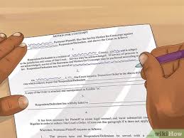 His/her character and all the other facts that describe his/her dedication towards the job must be stated explicitly in the letter. How To File A Contempt Of Court With Pictures Wikihow