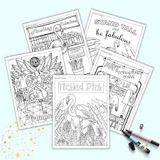 Here's a set of free printable alphabet letter images for you to download and print. Free Printable Flamingo Coloring Pages For Adults The Artisan Life
