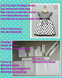 Bak's creation & services sdn. Pola Gaun Kanak Kanak