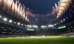 The new tottenham hotspur stadium has a field that moves away to reveal an artificial surface below that's perfect for hosting concerts and american football. Tottenham Hotspur Stadium Opening Ceremony Spurs Pay Homage To Regeneration Of Local Area After 2011 Riots London Evening Standard Evening Standard