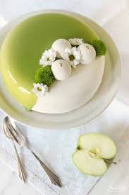 Green Apple Apple Mousse Cake Maren Lubbe Fe Apple Cake Fe Green Lubbe Maren Mousse Apple Torte Mousse Cake Food