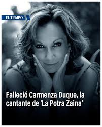 ⚫En la mañana de este 22 de mayo se confirmó la noticia del fallecimiento  de la icónica colombiana Carmenza Duque a sus 74 años. Todos los detalles  en el primer comentario ⬇️