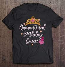 Slime birthday tshirts, family matching shirt, family shirts, slime birthday party, slime queen. Quarantined Birthday Queen 2020 Birthday Gift Idea