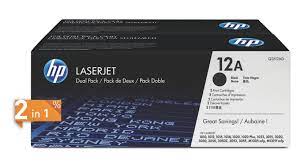 Use only a grounded electrical outlet when connecting the hp laserjet 1010 series printer or hp laserjet 1020 printer to a power source. Buy Hp 12a Toner Black 2 Pack Q2612ad