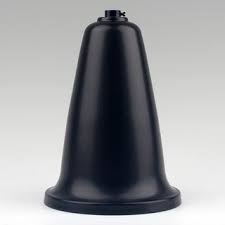 Lampen Baldachin 120x160mm Schwarz Mit Stellring Fur 10mm Pendelrohr Lampen Textilkabel Rohre