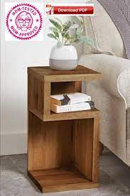 End Table Plan Sofa Table Plan Book Stand Plan Book Table Plan Rustic End Table Plan Flower Stand Plan Lamp Stand Plan Wood Pattern Pdf Plan In 2021 End Table Plans Bedroom End Tables Diy End Tables