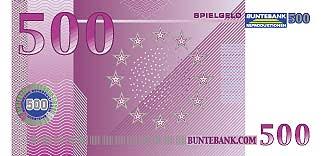 Gratis spielgeld zum ausstanzen bestellen bis zu fünf kostenlose druckexemplare für schulen und privathaushale jetzt bei der bundesbank anfordern. Spielgeldscheine Classic Einzelne Scheine Spielgeld Geschenke Von Buntebank Reproduktionen Geld Schein Geschenk Geldscheine