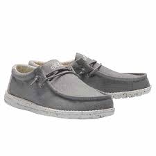 Black cream grey wendy stretch sparkling. Hey Dude Wally Chambray Slip On Shoe Frost Grey Bennett S Clothing