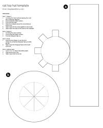 How To Make A Top Hat Out Of Paper 30 Images Of Mini Top Hat Template Helmettown Com Hat Template Paper Hat Diy Paper Pattern Free Printable