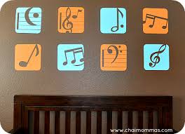 Our stickers for the wall are perfect to wall decoration or diy home decor. Music Theme Baby Nursery Chaimommas