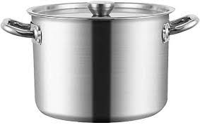 Hll Pot Stainless Steel Stockpot Stock Pots Casserole Soup Stew Pot Lids Covered Stockpot 3029cm In 2021 Cookware Set Stainless Steel Stock Pots Steel Stock