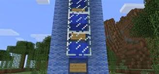 A list of 34 cool and fun things to build, with photos. How To Build A Water Elevator In Minecraft Minecraft Wonderhowto