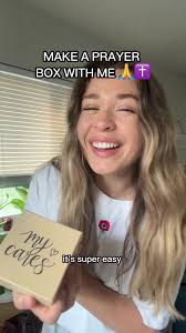 Let’s make a prayer box together!🙏✝️ • • All you need is a box, some  markers, and paper that you can write your prayers on. If you are  struggling to cast your cares to God, this prayer box is a ...