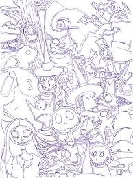 The Nightmare Before Christmas Nightmare Before Christmas Drawings Halloween Coloring Pages Christmas Coloring Books