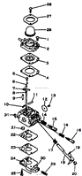 There is some unavoidable noise with any gasoline engine, but these are amazingly. Bunton Bobcat Ryan 7222e 2 Cycle Gas Tiller January 1991 Through August 1997 Parts Diagrams