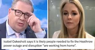 Talk TV 'feather ruffler' Isabel Oakeshott blamed the on-going Heathrow  shutdown