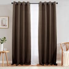 We did not find results for: Amazon Com Jinchan Linen Texture Curtains Light Reducing Grommet Top Drapes For Bedroom Living Room Window 2 Panels 84 Inches Length Brown Kitchen Dining