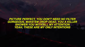 Check spelling or type a new query. Justin Bieber Intentions Lyrics Karaoke Youtube