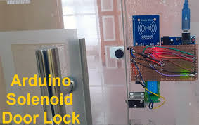 I just received my rc522 rfid reader and made this simple arduino access control system that uses the reader, a buzzer for the alarm and a relay shield. Arduino Solenoid Door Lock Using Rfid