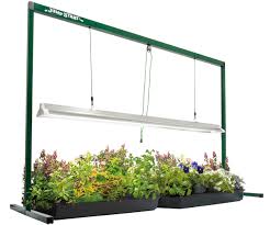 Shop for double ended light fixtures. 4 T5 Grow Light System Stand Fixture Tube