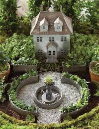 Miniature French Chateau Fairy Garden Kit Fairy Garden Miniature Garden Fairy Garden Kit