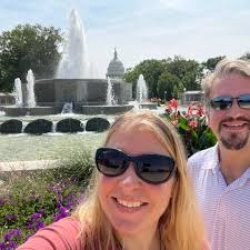 Son builds library for daughter in law