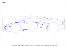 Lamborghini veneno coupe and roadster automotive senior. Learn How To Draw Lamborghini Centenario Side View Sports Cars Step By Step Drawing Tutorials