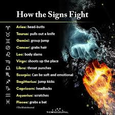 They can become really aggressive and hard to handle once they lose their cool and enter into a fight. How The Signs Fight Zodiac Signs N Secrets Facebook