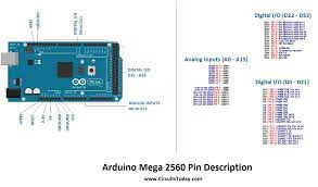 Schaltplan arduino mega 2560 r3. Arduino Mega Tutorial Pinout And Schematics Mega 2560 Specifications