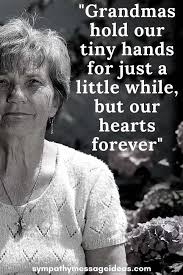 44 Loss Of Grandmother Quotes Words Of Sympathy For Loss Sympathy Card Messages
