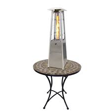 Are pyramid patio heaters any good? Fire Mountain Mini Living Flame Table Top Gas Patio Heater Patio Heaters Garden Outdoors