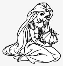 Foto princess artis cantik indonesia gambar princess dunia nyata foto princess artis cantik indonesia gambar princess dunia. Rapunzel Para Colorir E Pintar Disney Princess Black And White Hd Png Download Transparent Png Image Pngitem
